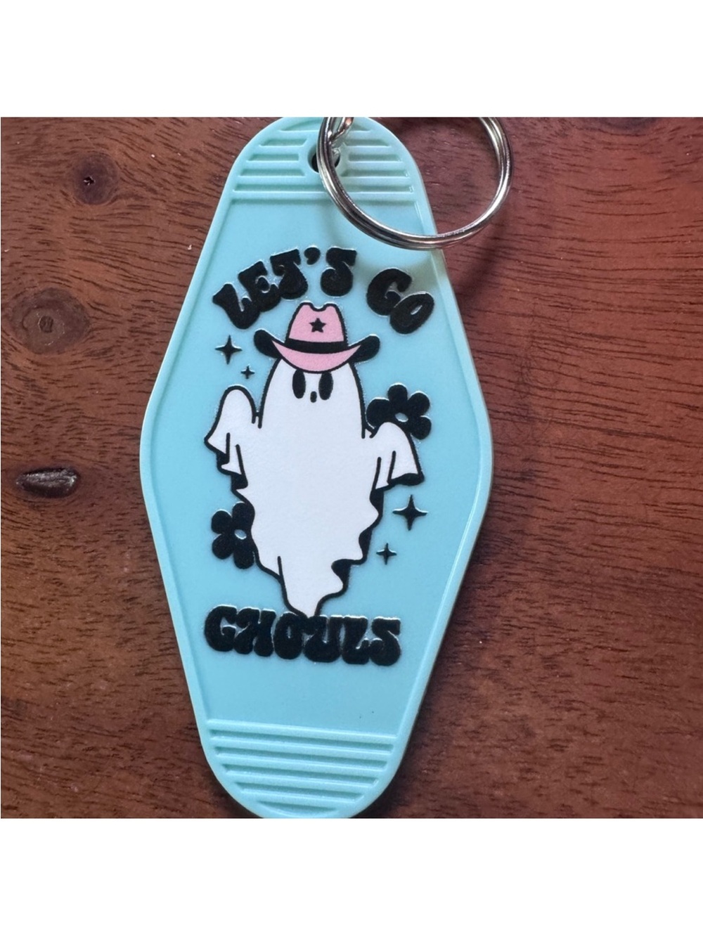 3/$9 Let's Go Ghouls Ghost Motel
Keychain Aqua